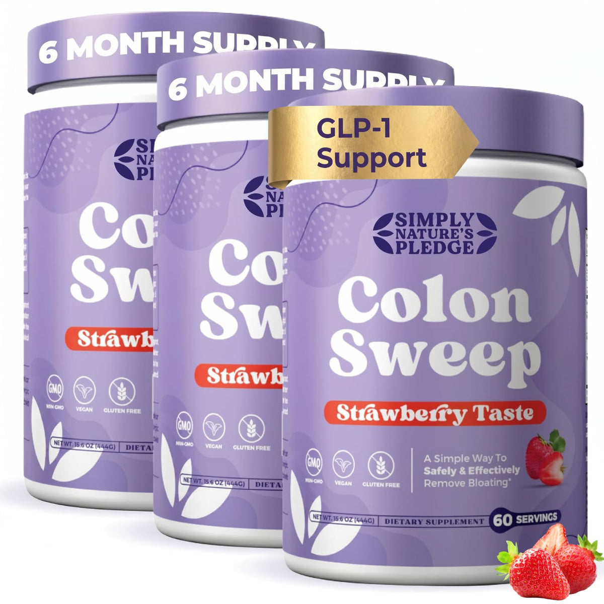 Poudre de psyllium COLON SWEEP 1710g vue de face
