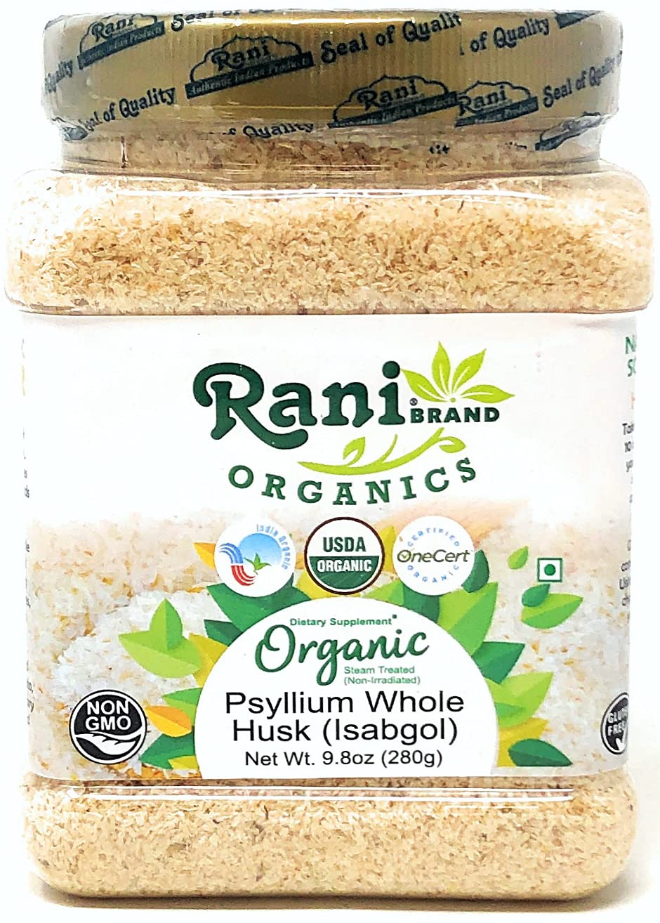 Poudre de psyllium entier Rani 280g en pot en plastique