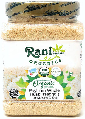 Poudre de psyllium entier Rani 280g en pot en plastique