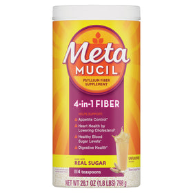 Poudre de psyllium Metamucil 900g vue de face