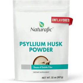 Poudre de psyllium Naturafic 921g vue de face