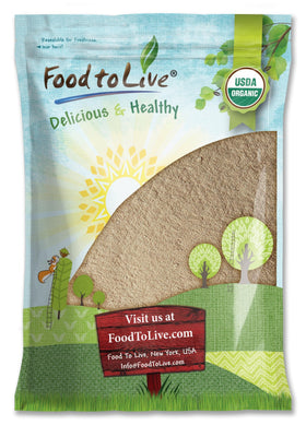 Poudre de racine d'Ashwagandha Bio Food to Live 3016g, vue avant