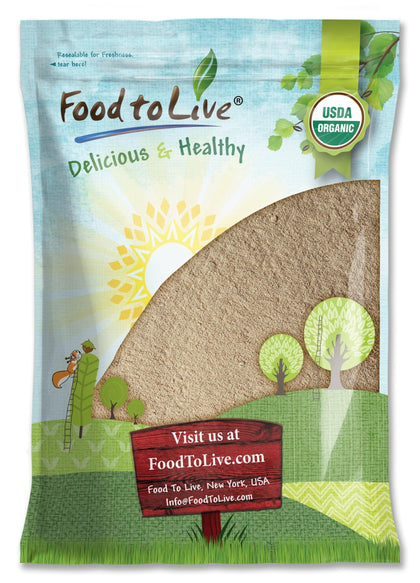 Poudre de racine d'Ashwagandha Bio Food to Live 3016g, vue avant