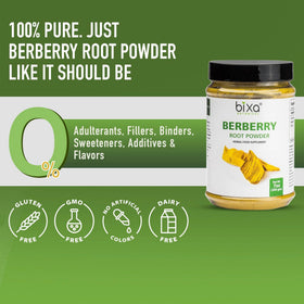 Poudre de racine de berberis bixa BOTANICAL en mode de vie actif