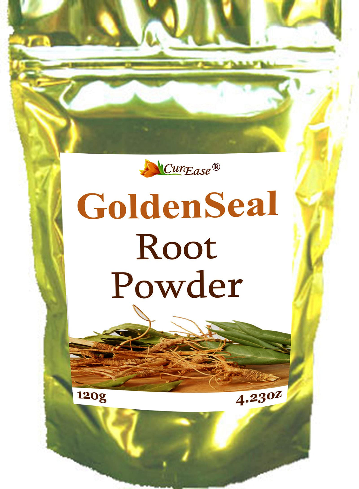 Poudre de racine de Goldenseal dans un smoothie