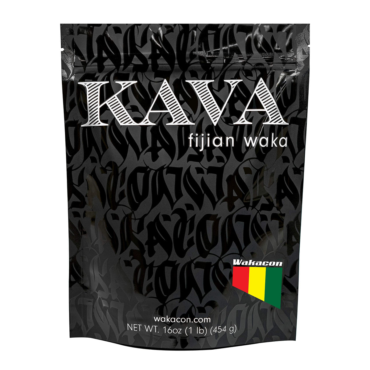 Poudre de racine de Kava Kava Wakacon 476g vue de face