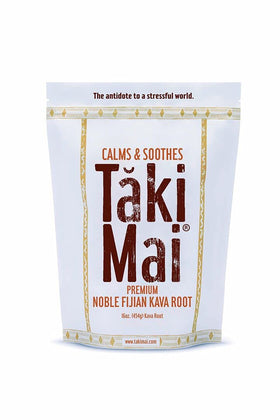 Poudre de racine de kava noble Taki Mai 473g vue de face