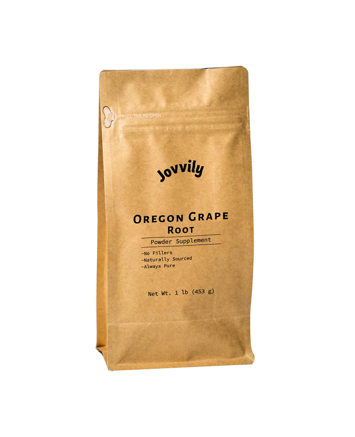 Poudre de racine de raisin d'Oregon Jovvily 590g vue de face