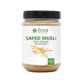 Poudre de racine de Safed Musli bixa BOTANICAL 127g, vue avant