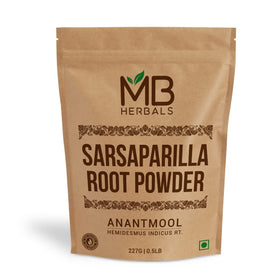 Poudre de racine de sarsaparille MB Herbals 227g vue avant