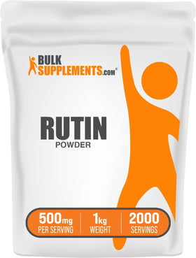 Poudre de Rutin BulkSupplements 1kg vue de face