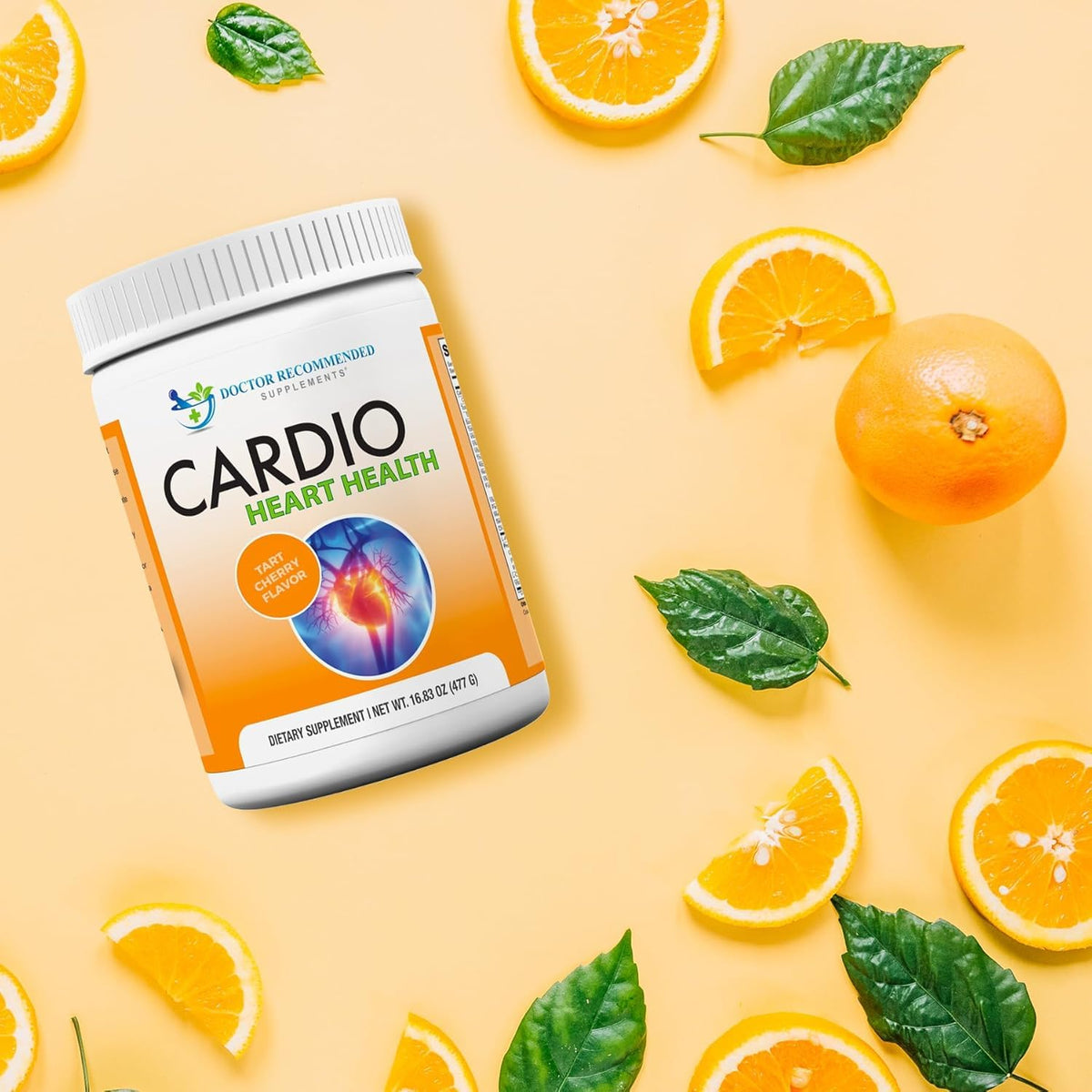 Poudre de santé cardiaque L-Arginine 5000mg avec cuillère doseuse