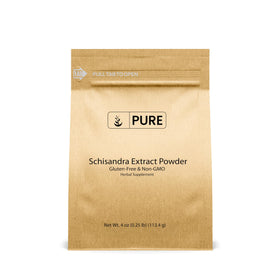 Poudre de Schisandra PURE ORIGINAL INGREDIENTS vue avant avec emballage