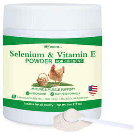 Poudre de sélénium et vitamine E BiKontrun 150g vue de face