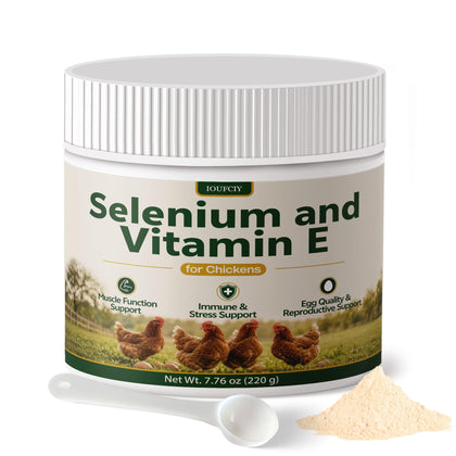 Poudre de sélénium et vitamine E IOUFCIY 45g vue de face