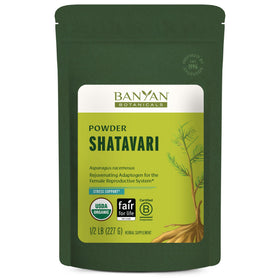 Poudre de Shatavari Bio Banyan Botanicals 240g vue de face