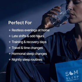 Poudre de sommeil Som Sleep, emballage et contenu