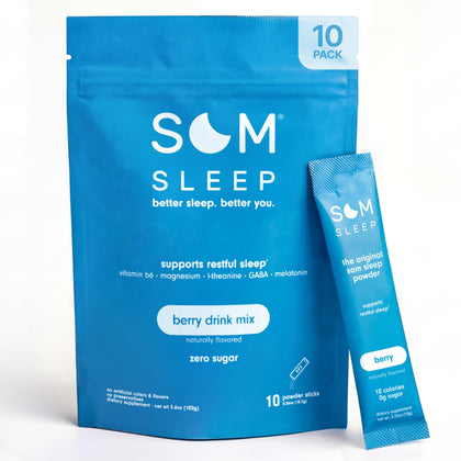 Poudre de sommeil Som Sleep en sachets avec mélange de baies