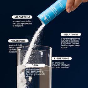 Poudre de sommeil Som Sleep en sachets, vue de côté