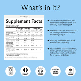 Poudre de soutien daily wellness Needed. contenu en poudre sur une cuillère