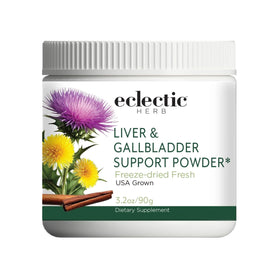 Poudre de soutien pour le foie ECLECTIC INSTITUTE 90 g vue de face