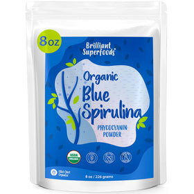 Poudre de Spiruline Bleue Bio Ellie's Best 249g vue de face