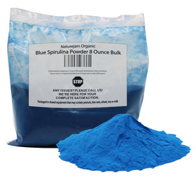 Poudre de spiruline bleue bio Naturejam en sachet 240g