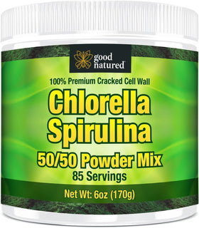Poudre de spiruline chlorella Good Natured 372g vue avant