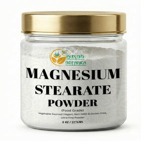 Poudre de Stéarate de Magnésium 227g Herbs Botanica vue avant