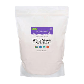Poudre de stevia blanche Nunaturals, emballage avant