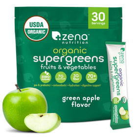 Poudre de super aliments bio Zena Nutrition sachets de 30 unités