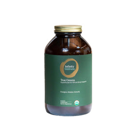 Poudre de super-aliments Infinity Greens 680g vue de face