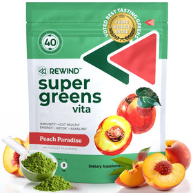 Poudre de Super Greens Rewind 240g vue de face