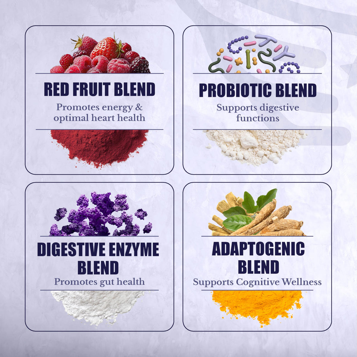 Poudre de superaliments rouges NATION HEALTH MD dans un verre avec de l'eau