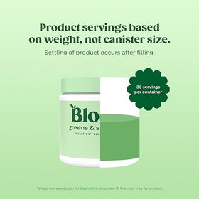 Poudre de superfoods Greens de Bloom Nutrition avec des fruits