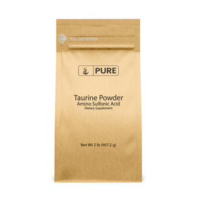 Poudre de taurine PURE ORIGINAL INGREDIENTS 930g vue avant