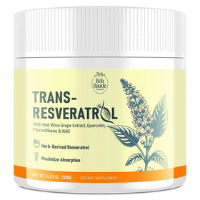 Poudre de Trans-Resvératrol 3000mg de BoaSaude en vue de face