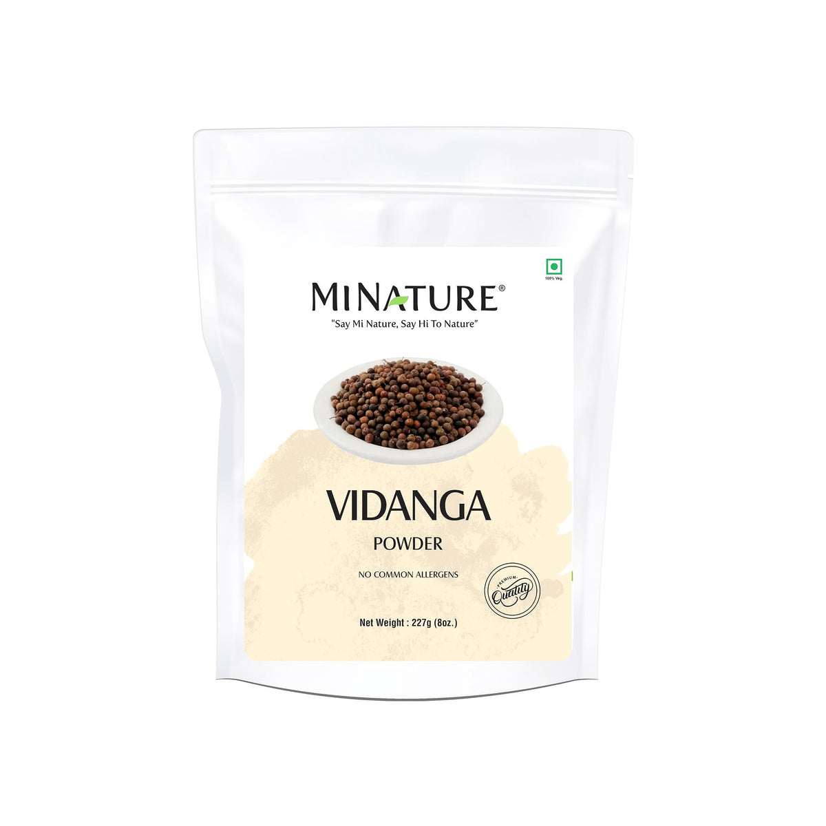 Poudre de Vidanga minature 227 g vue de face avec emballage