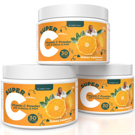 Poudre de vitamine C 4000mg Dr. Keith's Own vue de face