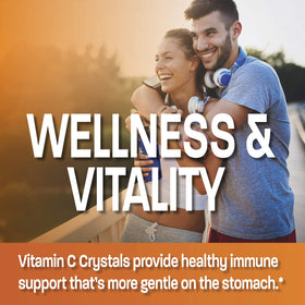 Poudre de vitamine C Bronson sur une cuillère