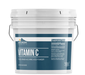 Poudre de vitamine C Earthborn Elements dans seau refermable