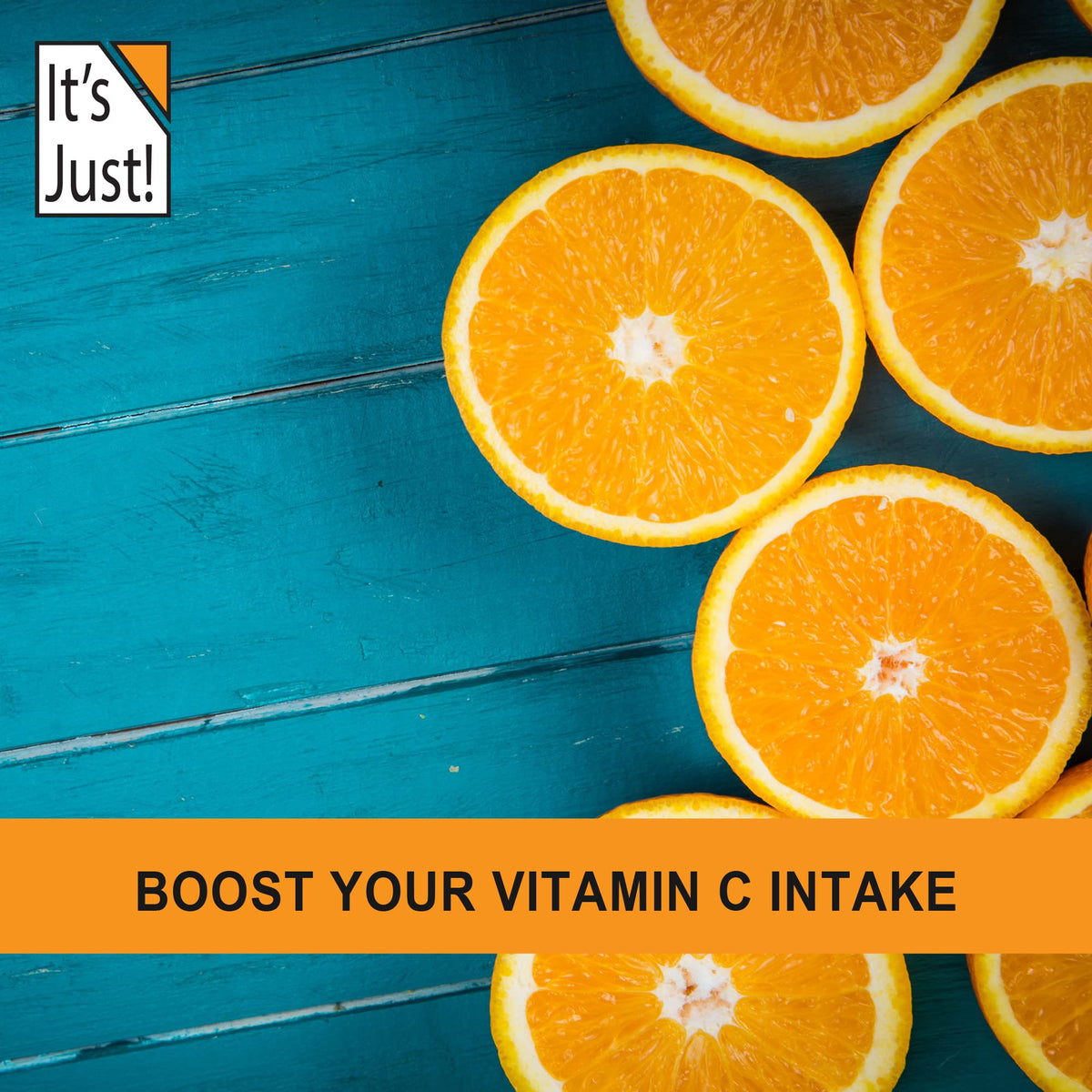 Poudre de vitamine C It's Just! dans un bol