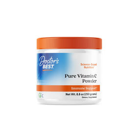 Poudre de vitamine C pure Doctor's BEST 299g vue de face