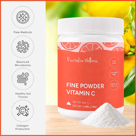 Poudre de vitamine C Revitalize Wellness avec des fruits