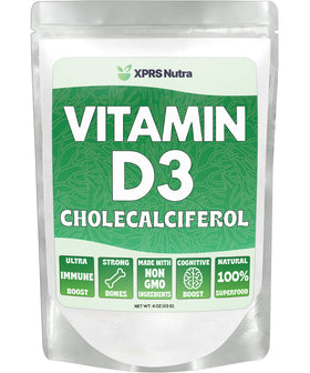 Poudre de vitamine D3 XPRS Nutra 109g vue avant