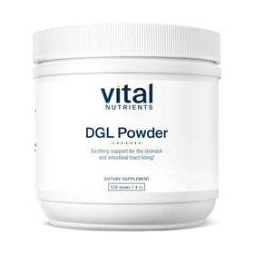Poudre DGL Vegan Vital Nutrients 120g vue de face