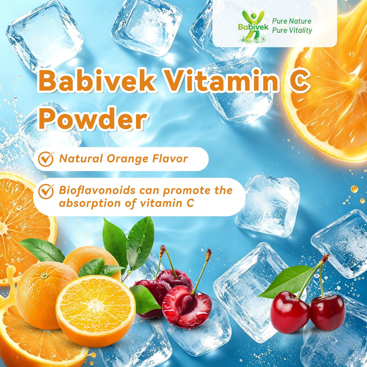 Poudre électrolyte Babivek sur une table de cuisine