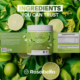 Poudre électrolytique Rosabella dans une salle de gym