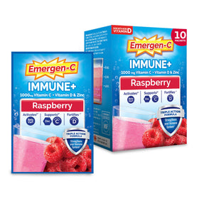 Poudre Emergen-C daily wellness+ 30 sachets avec saveur framboise