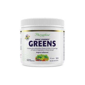 Poudre énergétique Greens Paradise Herbs 204g vue avant avec étiquette